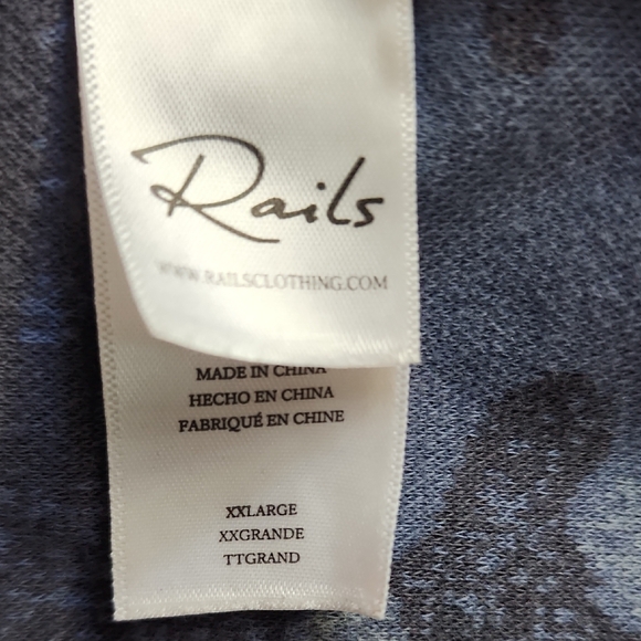 Rails Berkeley Camo Print Button Up – Soft Brushed Cotton - Picture 8 of 10